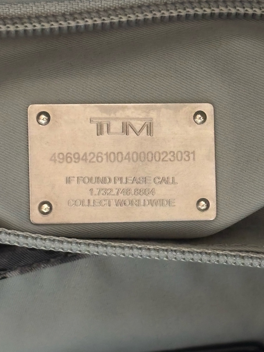 Tumi Snake-Print Tote - Picture 12 of 15